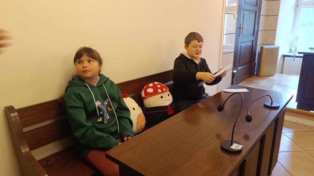 Klasa 2a i 2b w Sądzie Rejonowym w Rybniku