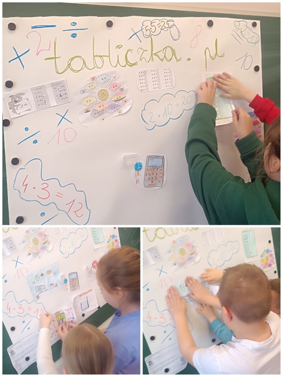 Mnożenie przez zabawę poleca 2b