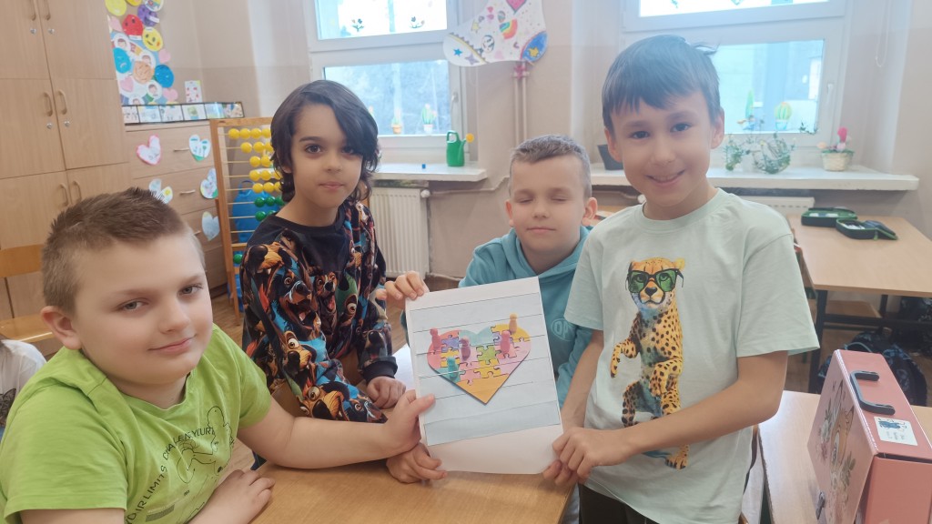 Dzień świadomości autyzmu klasa 2b 