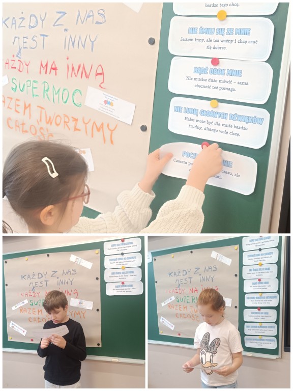 Dzień świadomości autyzmu klasa 2b 