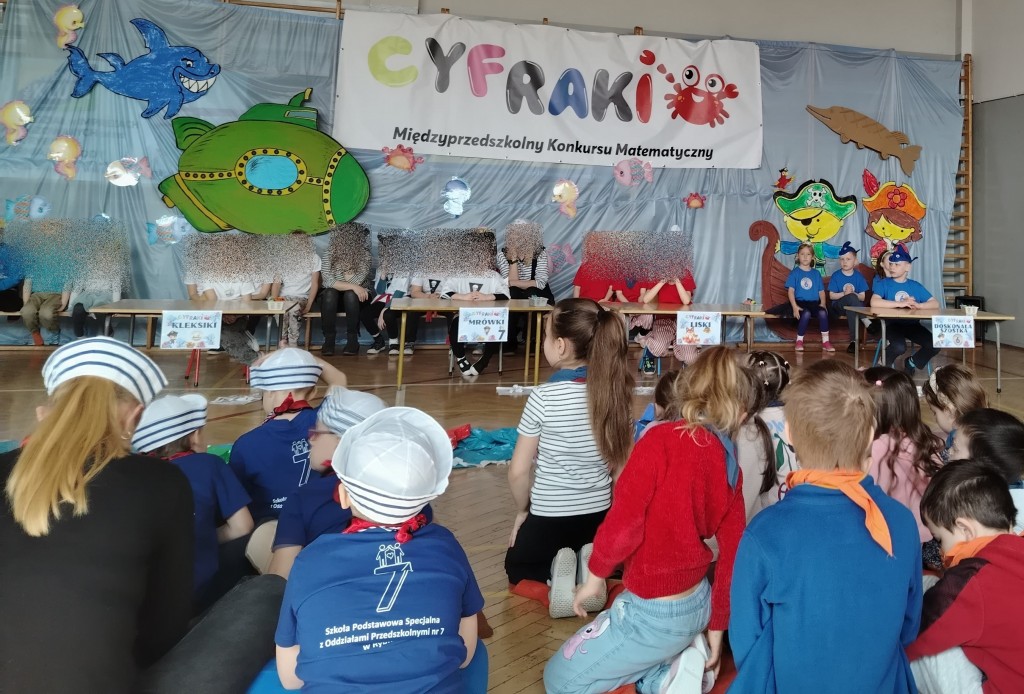 CYFRAKI - MIĘDZYPRZEDSZKOLNY KONKURS MATEMATYCZNY