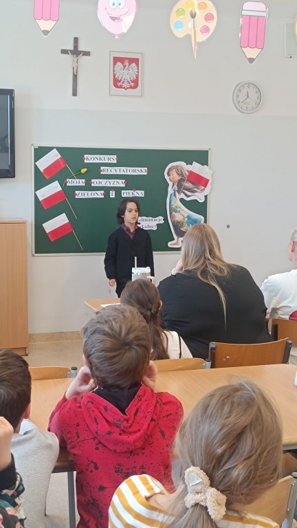 „Moja Ojczyzna zielona i piękna” – konkurs recytatorski
