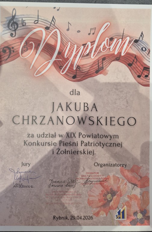 Konkurs Pieśni Patriotycznej i Żołnierskiej