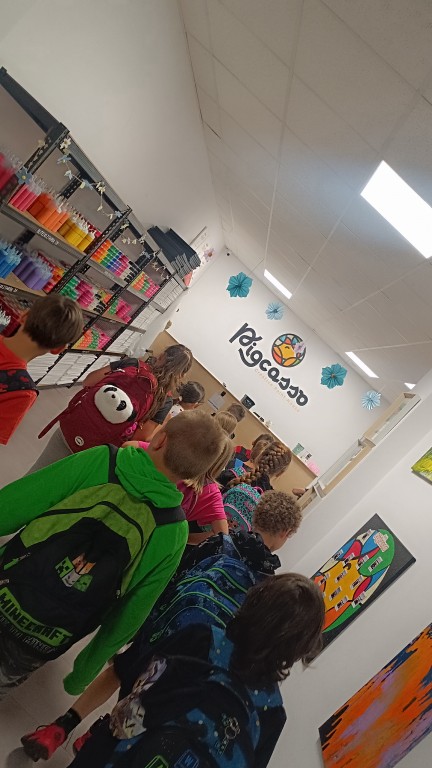 Wyjazd uczniów do PIXEL i Pigcasso w Katowicach