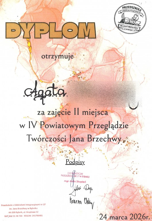  'WITAJCIE W NASZEJ BAJCE ...' -  IV POWIATOWY PRZEGLĄD TWÓRCZOŚĆI JANA BRZECHY