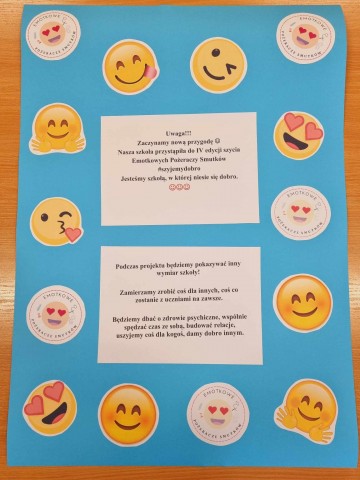 Pożeracze smutków plakat szkolny 