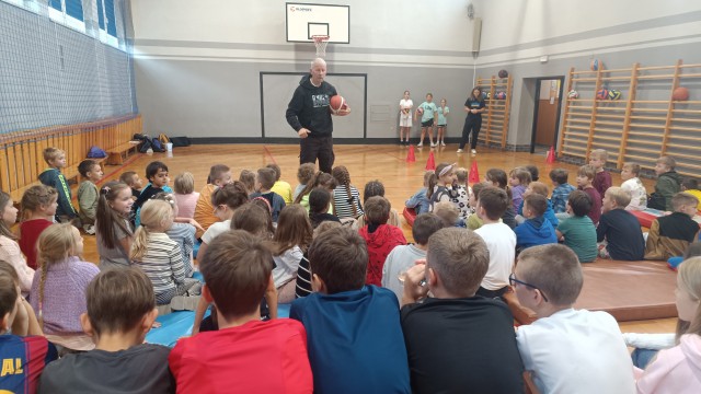 Spotkanie z trenerem koszykówki RMKS Rybnik